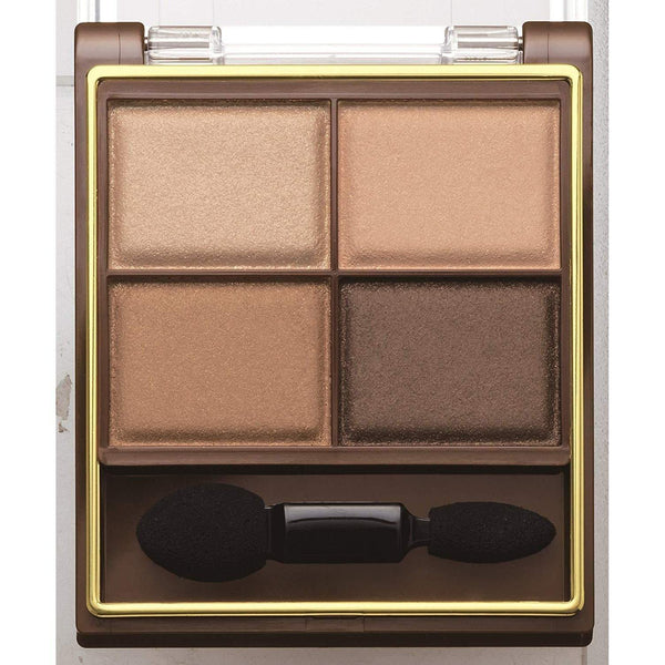 Excel Skinny Rich Shadow 4-Color Eyeshadow Quad Natural Brown Tones