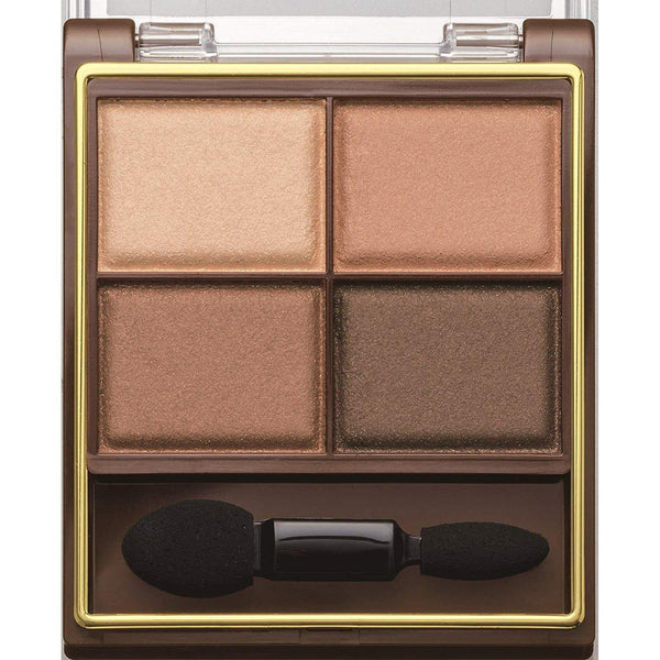 Excel Skinny Rich Shadow 4-Color Eyeshadow Quad Natural Brown Tones