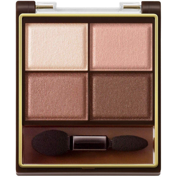Excel Skinny Rich Shadow 4-Color Eyeshadow Quad Natural Brown Tones