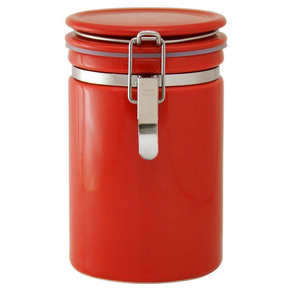 Zero Japan Ceramic Coffee Canister Silicone Gasket Airtight Seal 200g