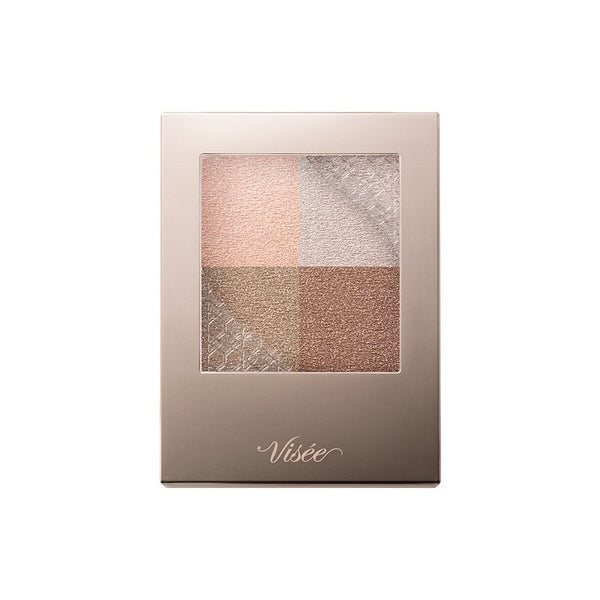 Visee Nuance Dewy Creator Glossy Four Color Eyeshadow Palette 5g