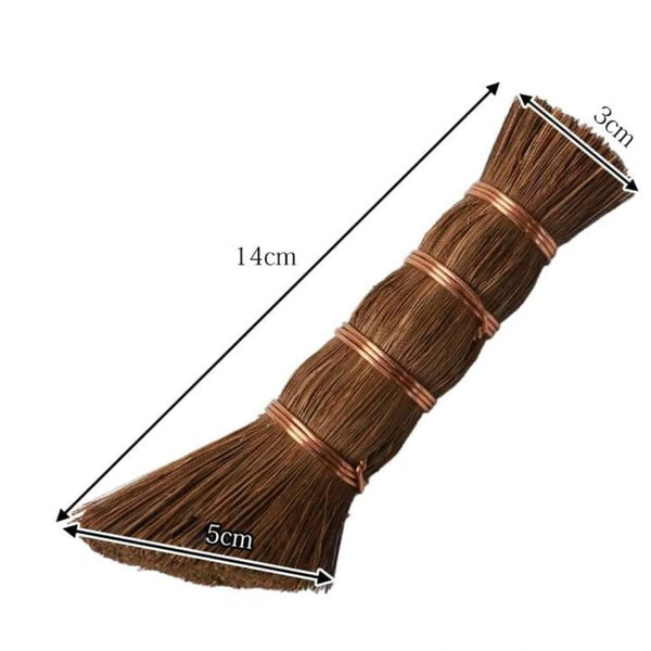 Handmade Biodegradable Palm Fiber Dish Scrubber 14cm