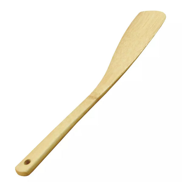 Natural Bamboo Handmade Turner Left Handed Spatula 295mm