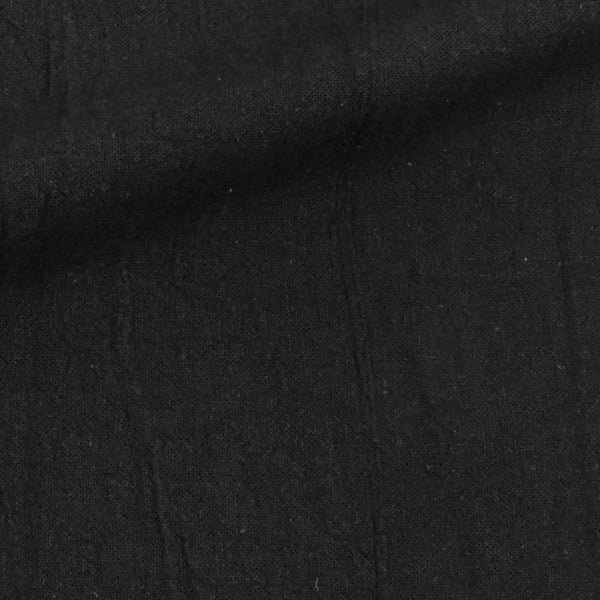 Yamani Black Japanese Sensu Case Folding Fan Cloth Bag 23.5cm