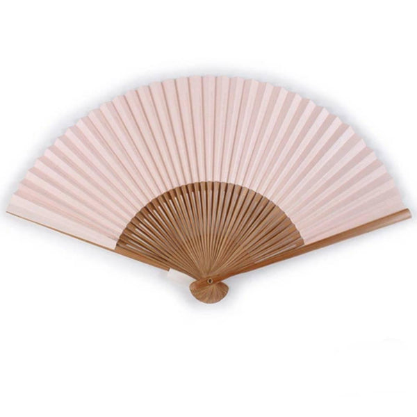 Yamani Sakura Cherry Blossom Design Pink Sensu Handheld Folding Fan 21.5cm