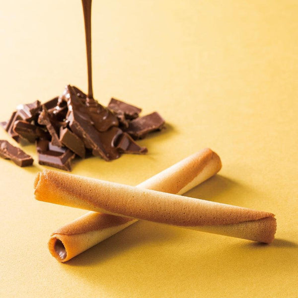 Yoku Moku Cigare au Chocolat Japanese Cigar Chocolate-filled Cookies 18 Pieces