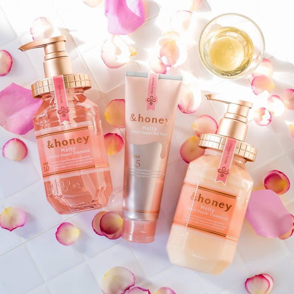 &honey Melty Moist Repair Treatment 2.0 (Japanese Honey Conditioner) 445g