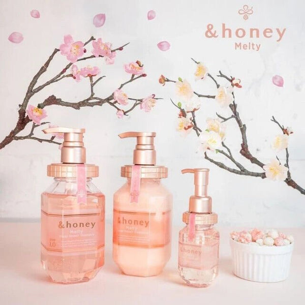 &honey Melty Moist Repair Treatment 2.0 (Japanese Honey Conditioner) 445g